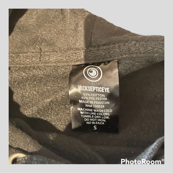 Jacksepticeye Youtuber Original Merch hoodie Black Size Small. - Picture 7 of 8